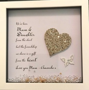 mum and daughter photo frame