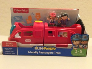 fisher price friendly passenger train