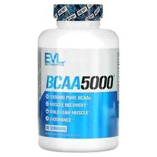 2 X EVLution Nutrition, BCAA5000, 240 Capsules