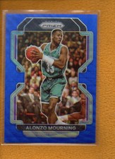 Alonzo Mourning 2021-22 Panini Prizm Base Prizms Asia Blue Wave #270
