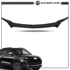 Front Grille Insert Bright Black For Chevy Trailblazer 2021 2022 2023 Plastic