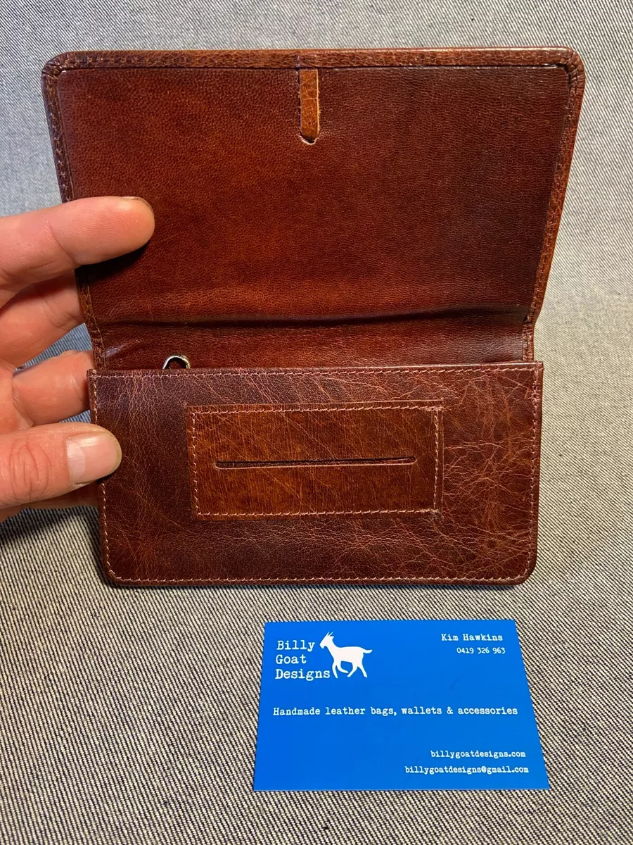 Leather Tobacco Pouch with Papers Section TPZ-P Buffalo 50gm