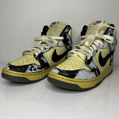 dunk high 1985 black acid wash price