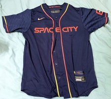NIKE ENGINEERED HOUSTON ASTROS SPACE CITY CONNECT JERSEY SHIRT M BASEBALL MLB