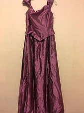Aspeed USA Off Shoulder Ball Gown- Size L, Color: Lilac