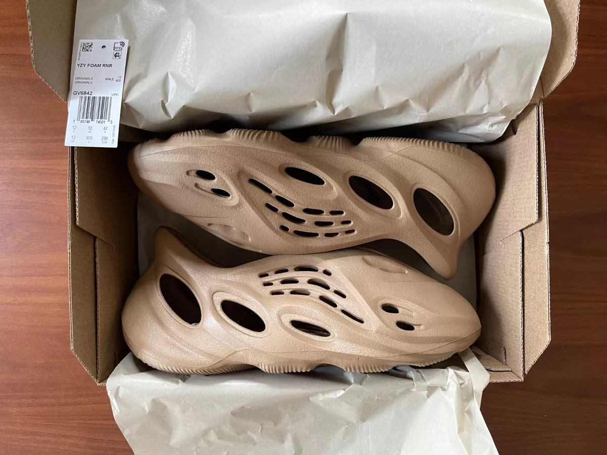 Size 12 - adidas Yeezy Foam RNR Clay Taupe GV6842