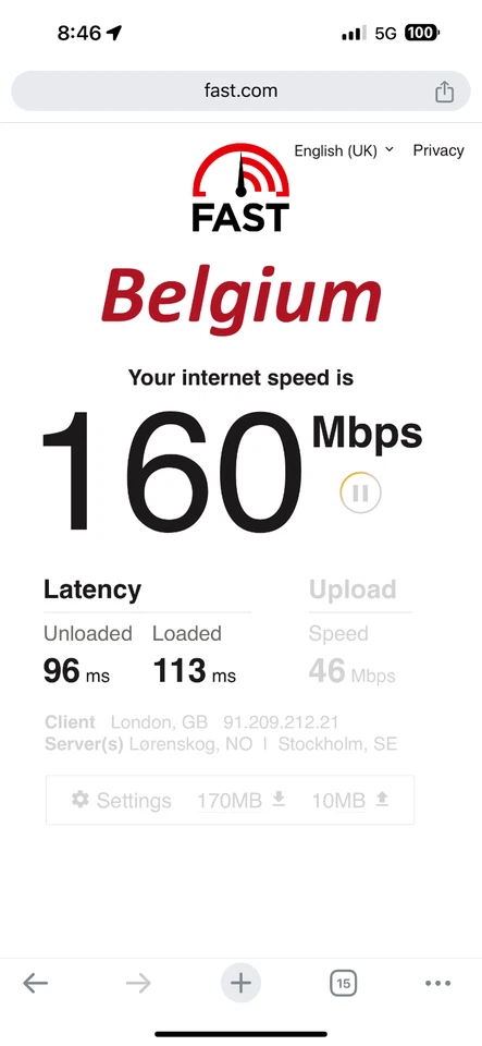 Europe Travel SIM Card 5G/4G UK + 32 Countries 10-20GB Data 10-30 Days | Prepaid - Image 3 of 4