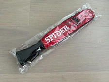 GOLF ALIGNMENT STICKS COVER - SPIDER LOGO - BLACK / RED LEATHERETTE - NEW