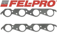 Fel-pro 1412 Race Exhaust Header Gaskets For Chevy Bb 396 427 454 Woval Port