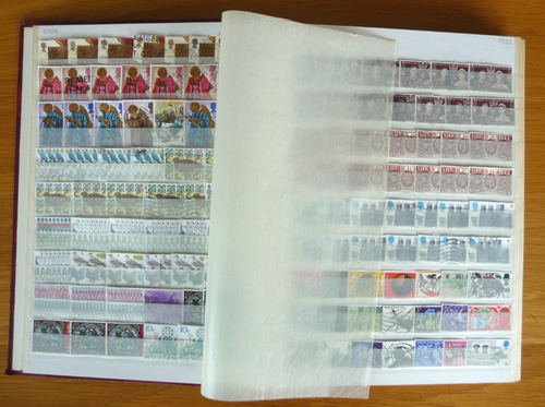 Stock Book Stamp Album Containing GB Commemorative Stamps 16 Pages-32 Sides - 第 4/20 張圖片