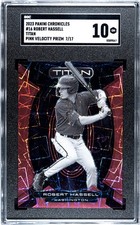 2023 Chronicles #16 Robert Hassell Titan SGC 10 Gem Mint Pink Velocity Prizm /17