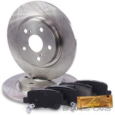 ATEC BREMSSCHEIBEN Ø290 VOLL+BREMSBELÄGE HINTEN FÜR TOYOTA AVENSIS T27 AB 08