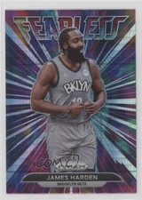 2021-22 Panini Prizm Fearless Hyper Prizm James Harden #14 0c6