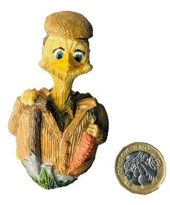 Eggbert and Friends Huhn Eierschale Ornament Bauer Vintage ra
