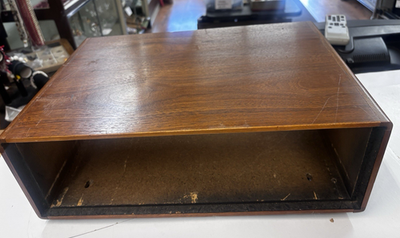 #ad #ad HK Harman Kardon Citation 17 Preamplifier RARE WOODEN CASE ROUGH $175.00