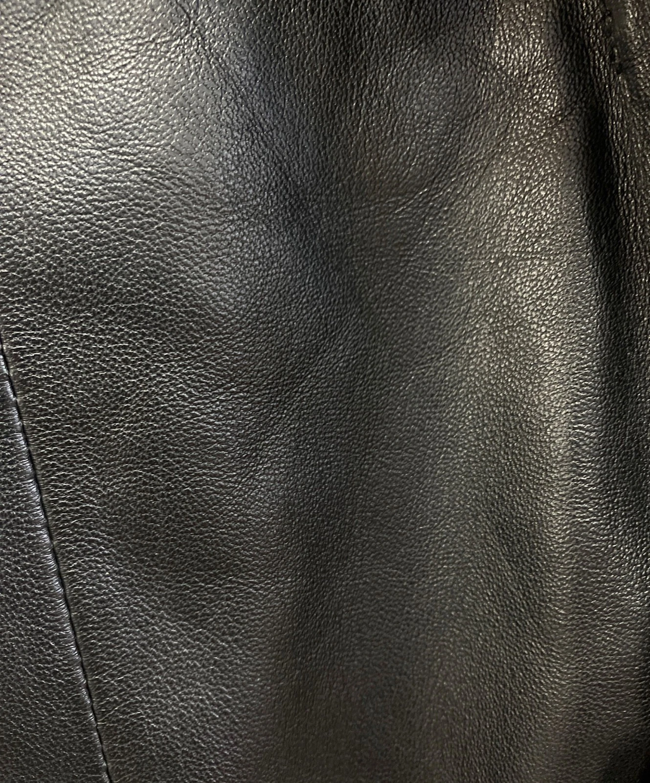 Liugoo Leathers Leather Jacket Men's Size L Black - product detail image 9