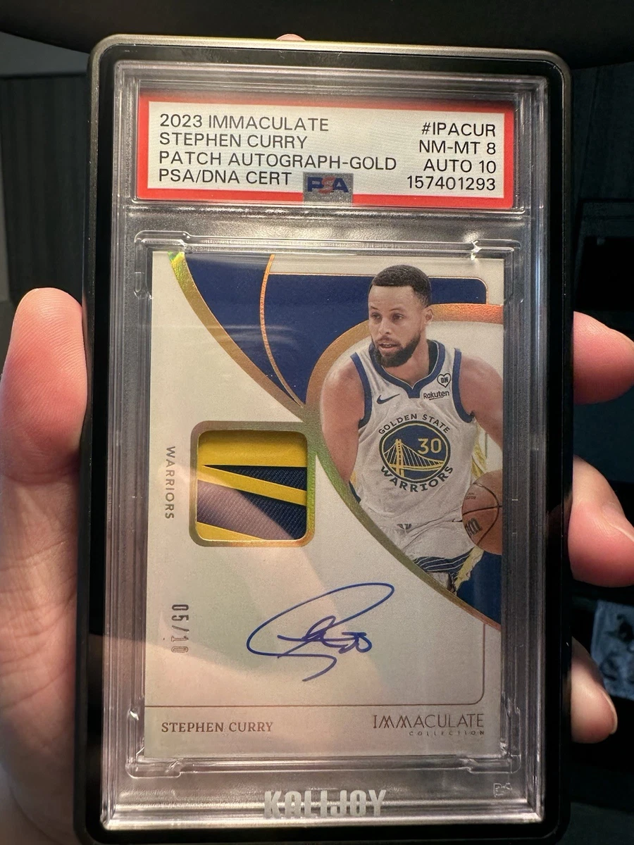Panini Stephen Curry Basketball Original Autographed Sports