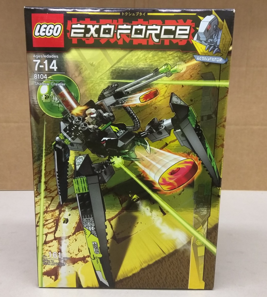 LEGO Exo-Force 8104 Shadow Crawler NEW! Spider Mech Robot
