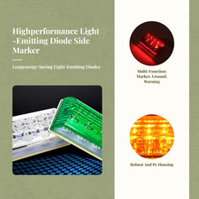 Waterproof 24V LED side marker