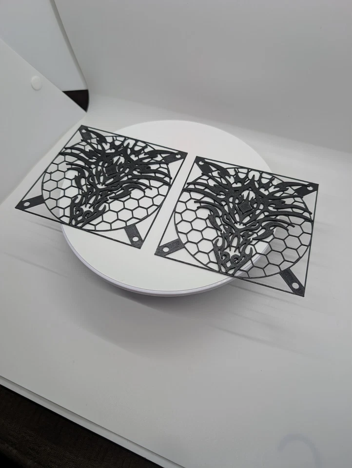 2x - 120mm fan covers Dragon - Image 3 of 4