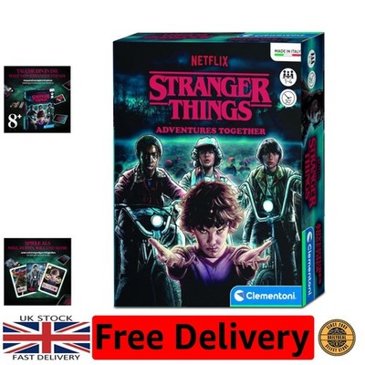 Adventures Together: Stranger Things Familienkartenspiel mit spannenden Herausforderungen