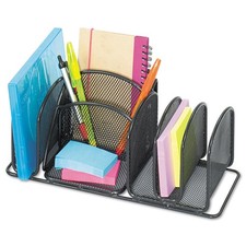 Safco Onyx Deluxe Organizer - Set of 6
