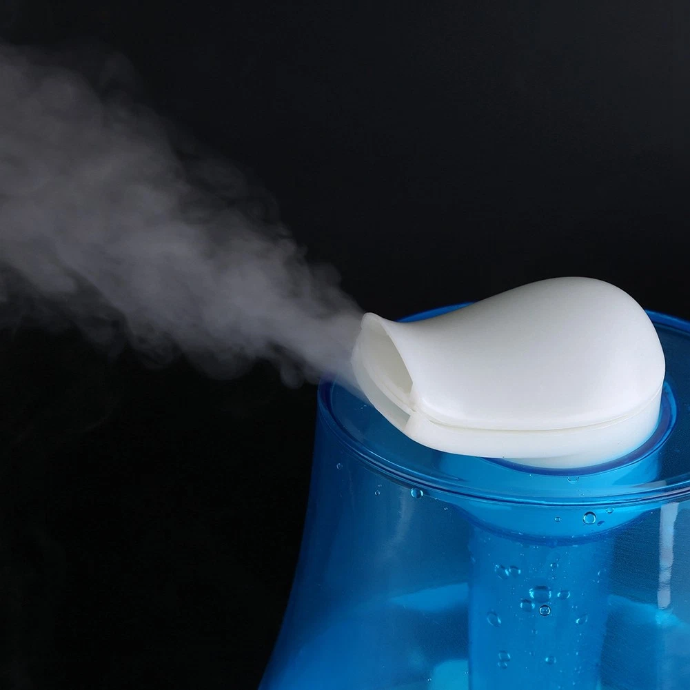Large 3L Ultrasonic Humidifier For Home Office Use Blue White ABS
