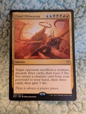 Cruel Ultimatum Archenemy: Nicol Bolas Regular LP E3m