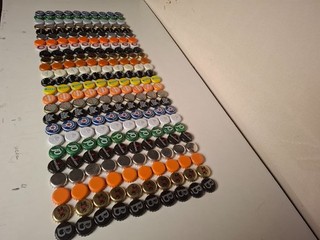 250 x BOTTLE TOPS CAPS CROWNS FOR CRAFTING ETC ALE LAGER CIDER SOFT DRINKS ETC
