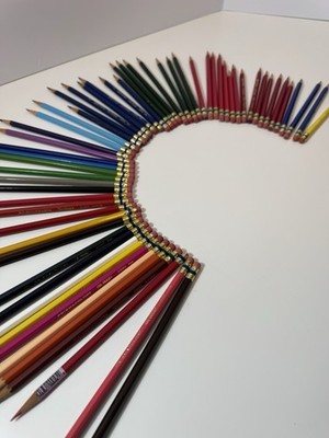 USA Prismacolor Sanford Col-Erase Animator Pencil Lot 2000 Series Vintage