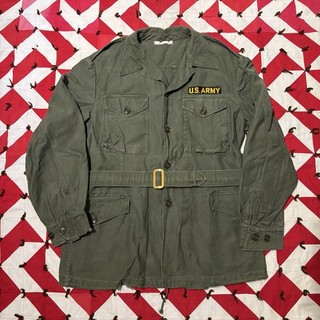 Vintage U.S. Military Field Jacket Mens Large Long Private Purchase Vietnam Era