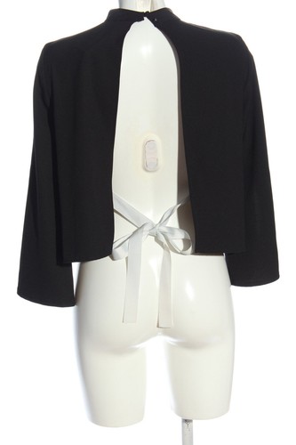 ASOS Blusa de manga larga Mujeres Talla EU 34 negro look casual - Imagen 2 de 5