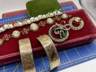 Vintage Art Deco-Victorian Jewelry-jewelry Repair Lot-gold Filled