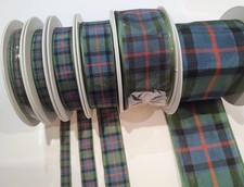 Flower Of Scotland Tartan Ribbon Berisfords Scottish Approved 7 10 16 25 40 70mm