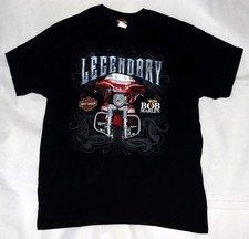 Harley Davidson Legendary Bob Marley Men T Shirt Nassau Bahamas Black Size Large