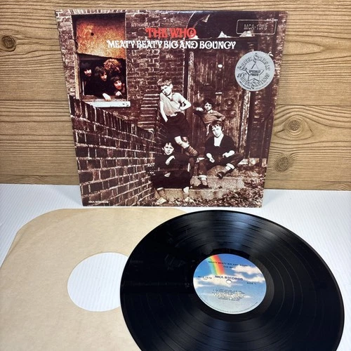 The Who Meaty Beaty Big And Bouncy Vinyl Record LP Album MCA-1578 (1981) CLEAN