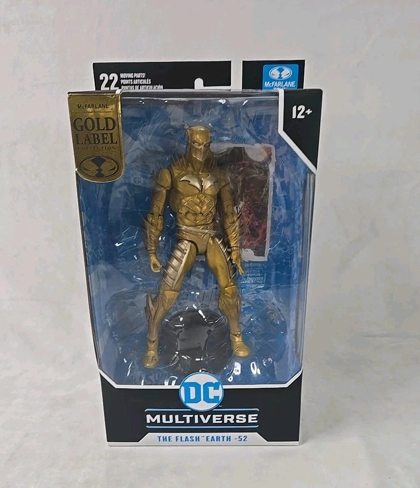 DC Multiverse Toys, DC Dark Nights Death Metal: Speed Metal Wally West Action Figure con 22 parti mobili, carta da collezione con personaggi unici - Età 12+, multicolore