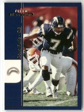 2002 FLEER MAXIMUM #84 DOUG FLUTIE SAN DIEGO CHARGERS