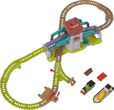 Thomas & Friends Toy Train Set Talking Bulstrode  Which-Way Bridge Track Playset