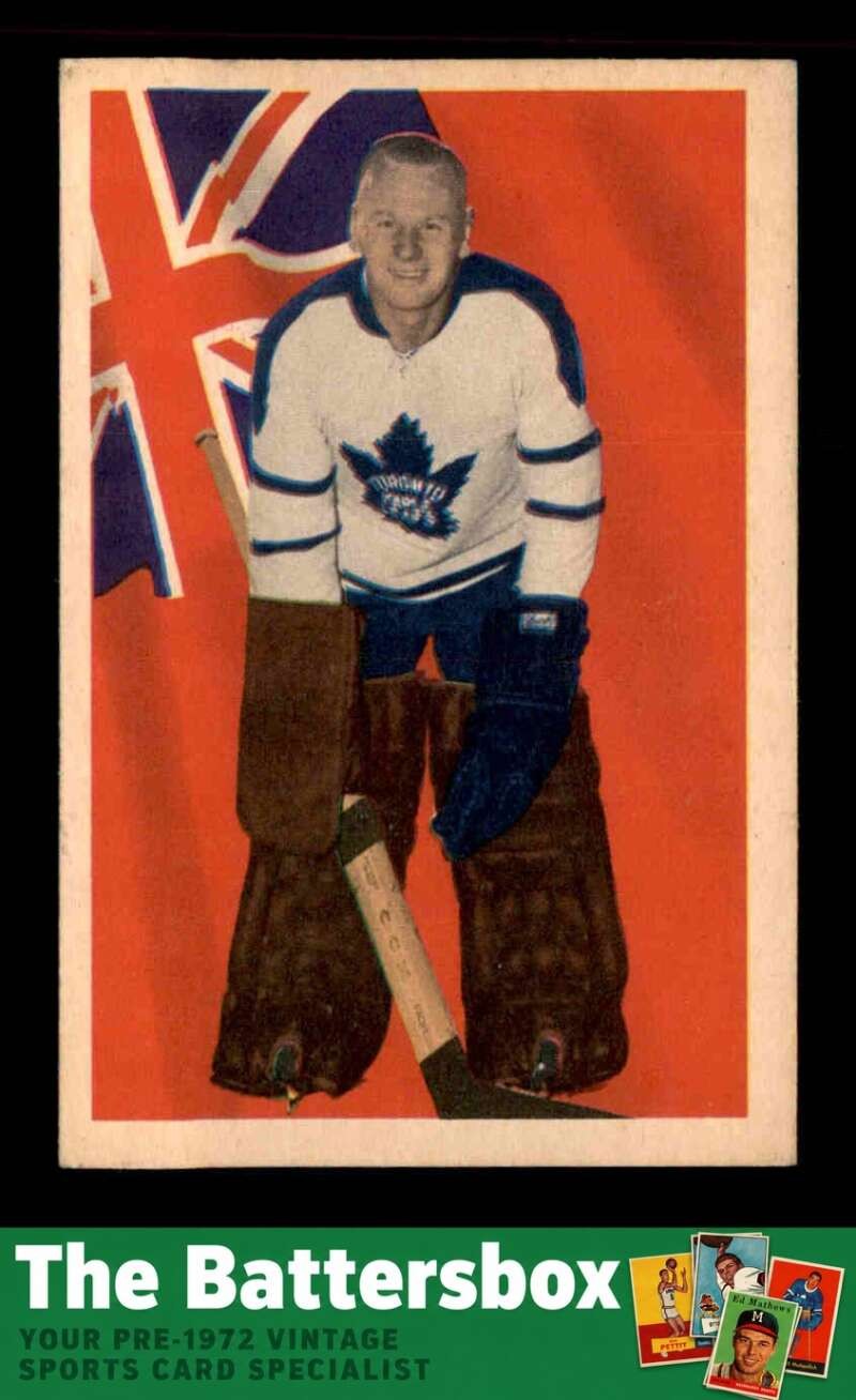 1963 Parkhurst #65 Johnny Bower   EX+ X3809355