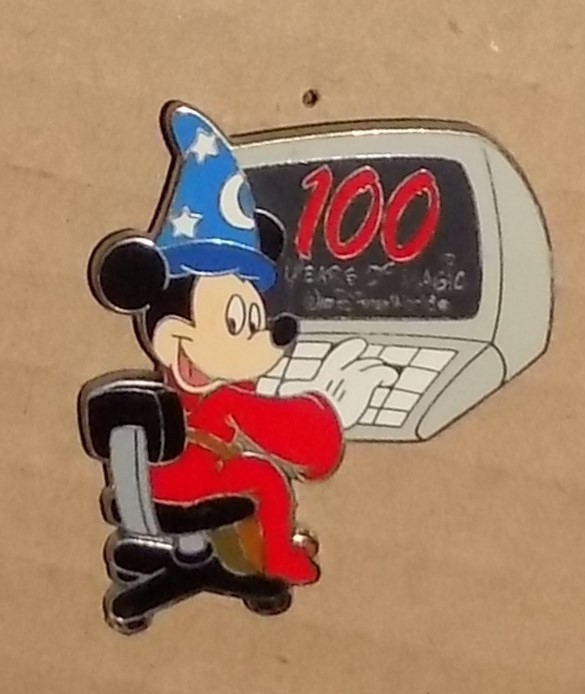 Mickey Mouse 100 Years of Magic Pin