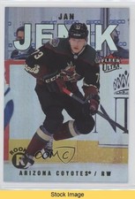 2021-22 Upper Deck Fleer Ultra Rookies Rainbow Foil Jan Jenik #246 READ 7l6