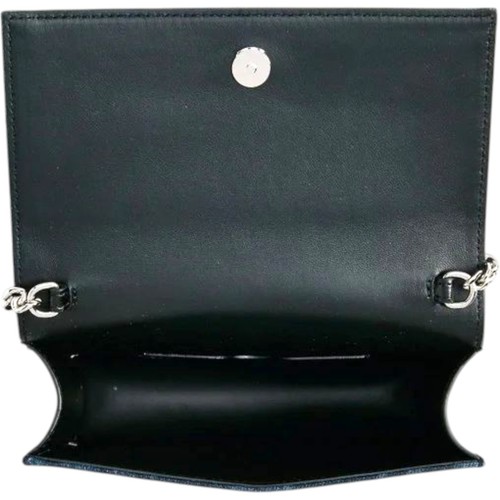 Damascus Alexander McQueen Purse Small Crossbody Strap Denim Leather MRSP $1495 - Picture 11 of 21