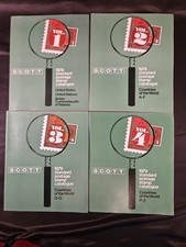 Scott 1979 Standard Postage Stamp Catalogue Lot Of 4