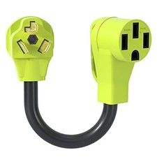 NEMA 10-30P to 14-50R EV Adapter, 30Amp Dryer Plug to 50Amp 10-30P/14-40R/1FT