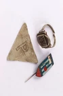 Polish Eagle Ring 800 Silver Poland WW2 Coat of Arms WWII Stickpin Military war