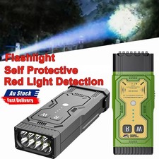 Torch Durable Camping LED Flashlight Rechargeable Outdoor Lamp Light SelfDefense