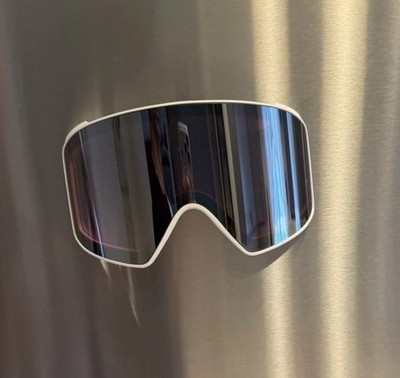 Anon M4 silver mirror magnetic high light lens with hard case
