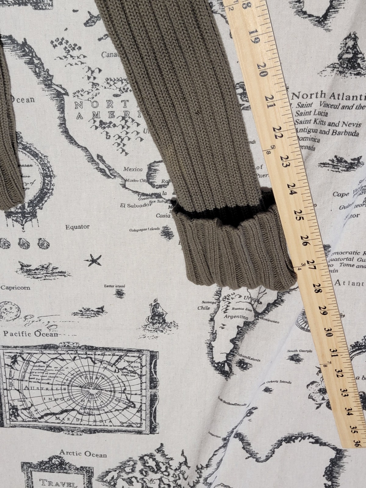 Eight Eight Eight Ribbed Button Front Cardigan Sw… - image 4