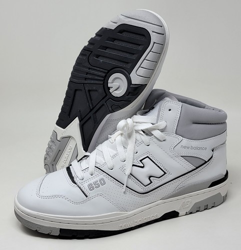 New Balance 650 White Cloud Gray Basketball Sneakers BB650RWC Men’s Size 12 New